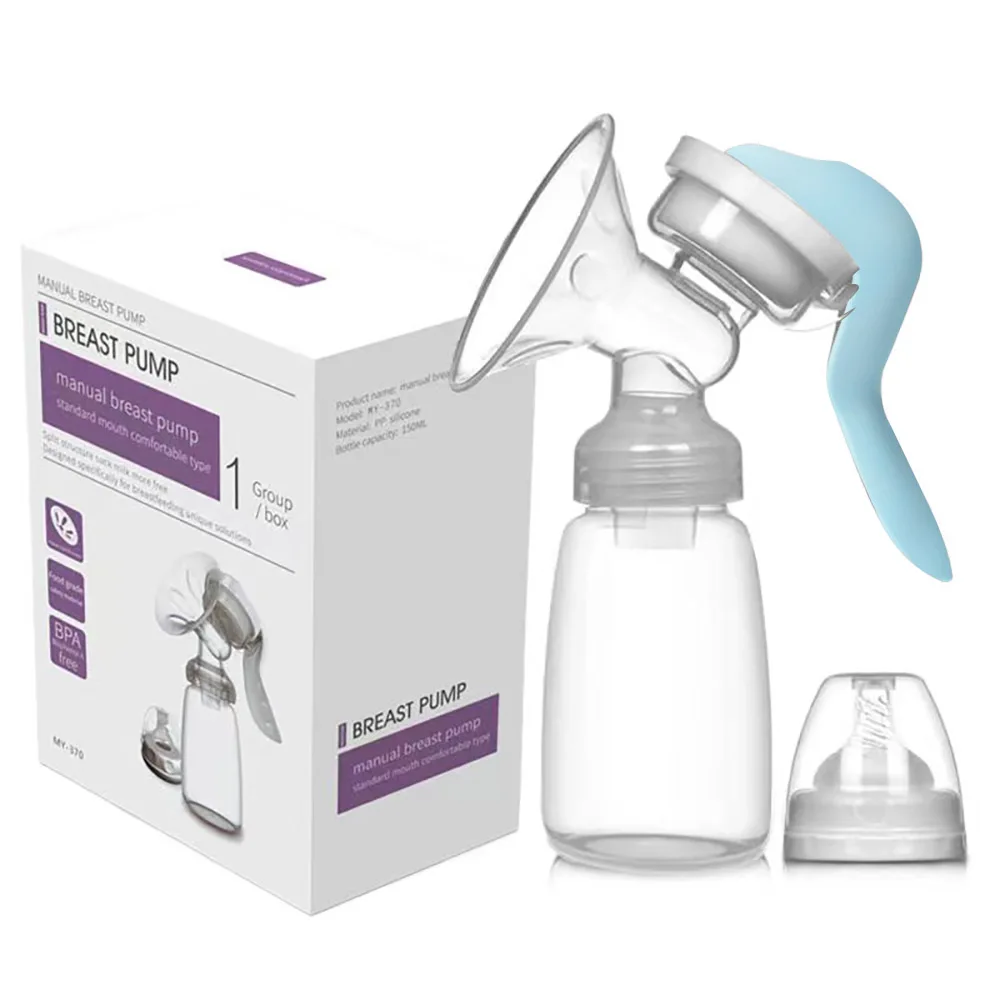 Manual breast pumps, silicone breast pumps, baby breastfeeding accessories, BPA-free sucking, postpartum accessories