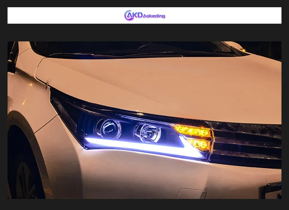 Toyota Corolla LED Headlight 2014-2016 Headlights Corolla