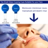 Rubber Head Glass Vacuum Cupping Chinese Therapy Set Hijab Jars AntiCellulite Suction Cups Massage Body Health Massager For Face 2