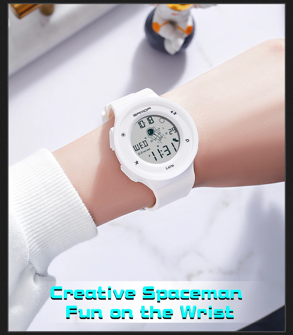 Fashion Sanda Brand 2022 New Sport Watches Digital Watch For Men Woman Wrist Waterproof Student Electronic Clock Relogio 2121