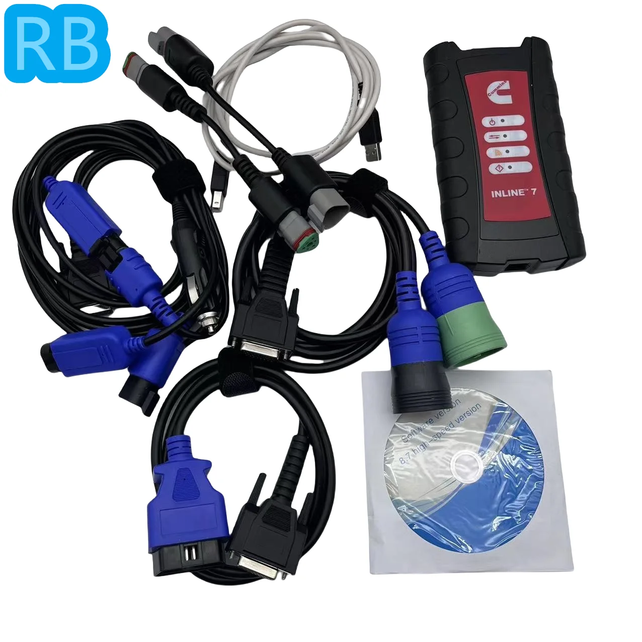 Aazon.co: Inline 7 Data Link Adapter Truck Diagnostic Tool With