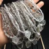 Unit One Piece Rough Natural Herkimer Crystal Healing Stone Pendant For Gift 2