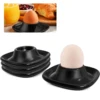 Soft Boiled Egg Holder Egg Cup Stackable Egg Coddler Cups With Base For Serving Breakfast Brunch Kitchen Table Decor