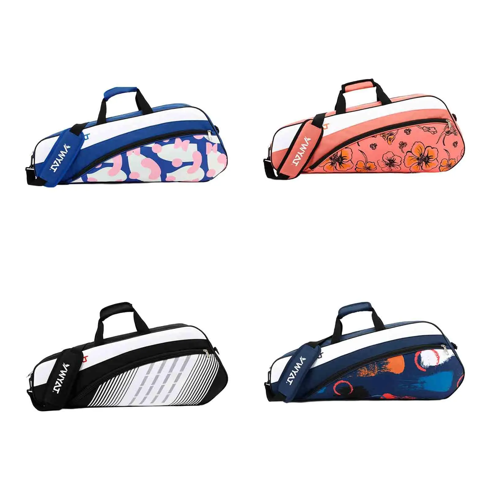 Tennis Racket Bag Tennis Sports Bag for Badminton Enthusiasts Competitions Pickleball Racket Tennis Enthusiasts Tournaments