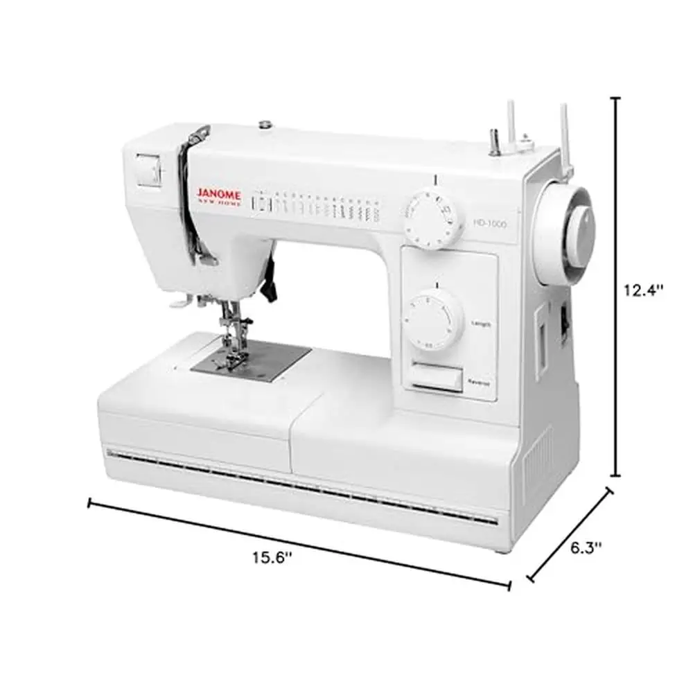 Heavy-Duty Sewing Machine 14 Stitches Metal Body Accessories Free Arm Needle Threader 3