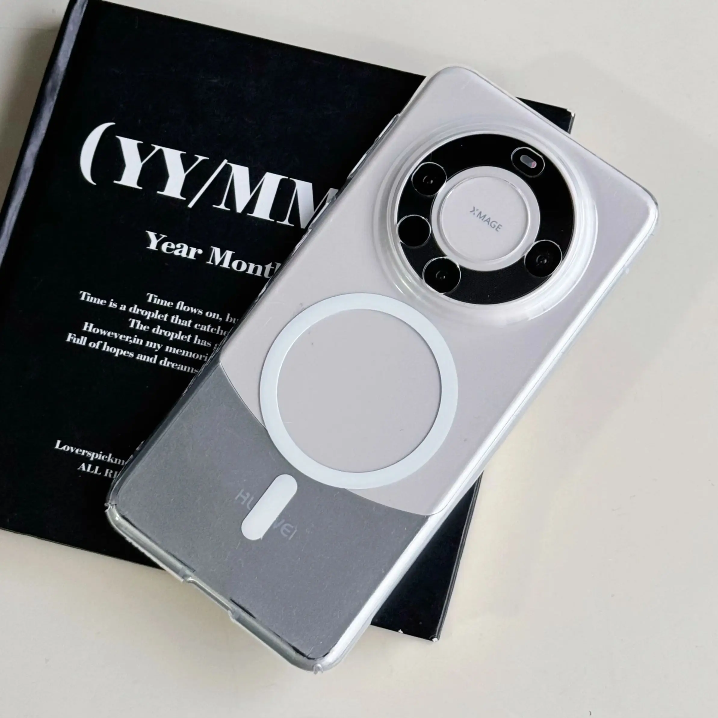 Matte Transparent MagSafe-Compatible Wireless Charging Case - Premium Hard Cover
