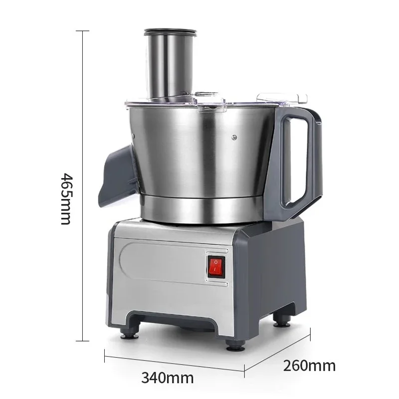 Commercial Vegetable Cutting Machine Potato Fruit Dicing Machine 110V/220V Electric Vegetable Slicer Food Processor Chopper 6