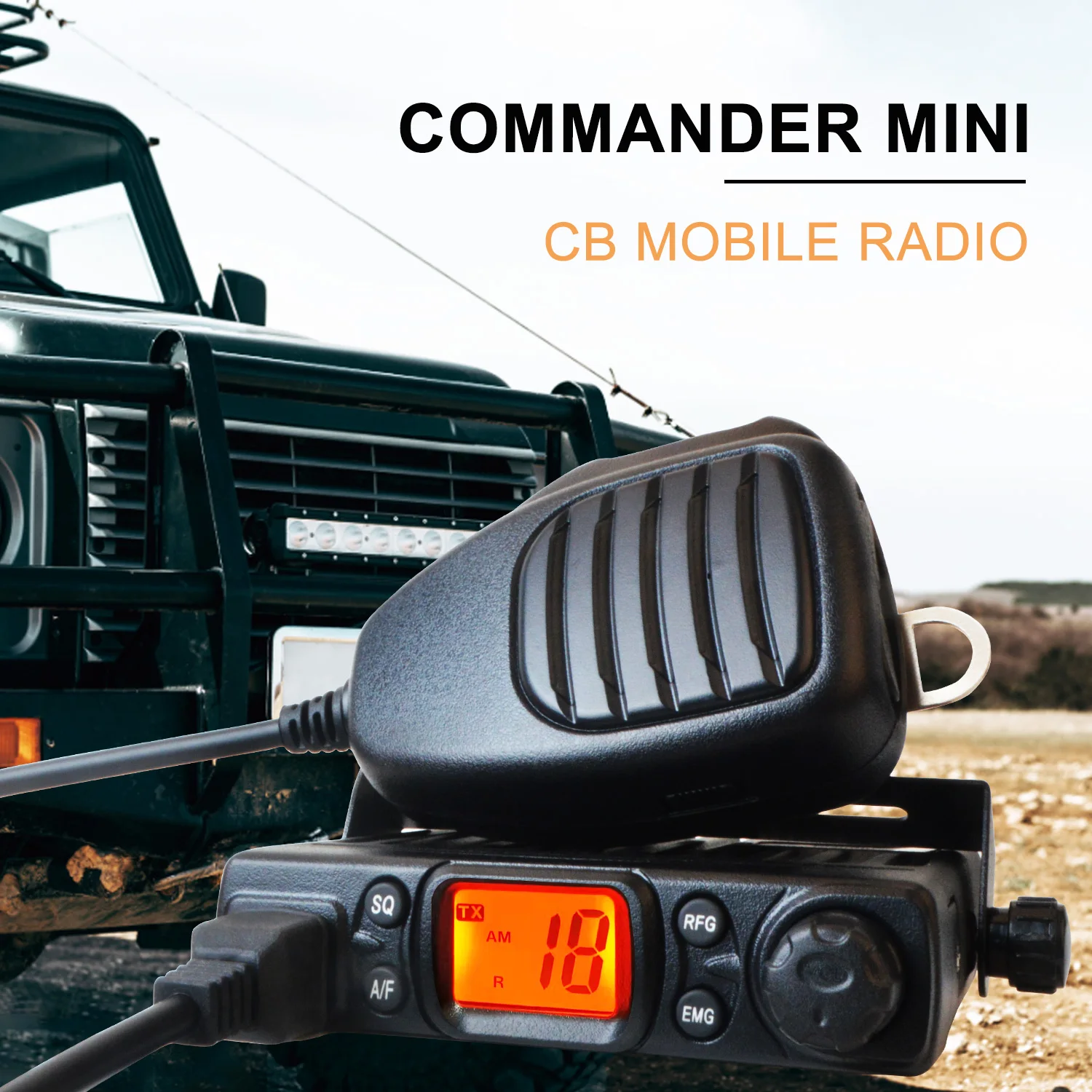 CBCarMobileRadio2696527405MHzAMFM132VLCDScreenShortware