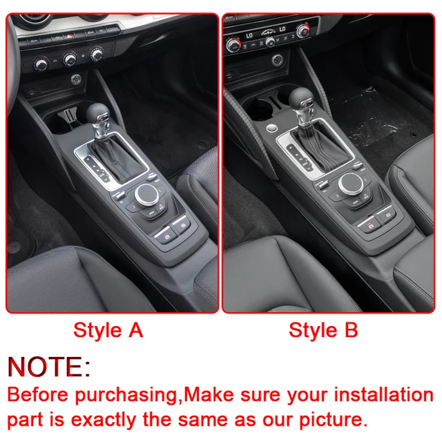 Car Interior Sticker For Audi Q2 GA 2017-2023 Car Gear Panel