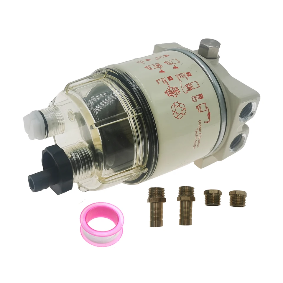 thumbnail image 2 of Racor Diesel Engine Fuel Filter 2 Micron Spin-On Replacement Water 2 of 13