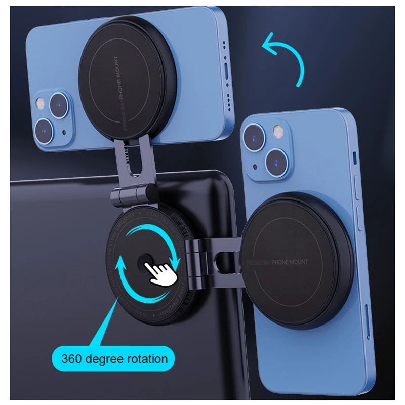 Car Charger Phone Holder For Tesla Model Y 15W Car Magnetic