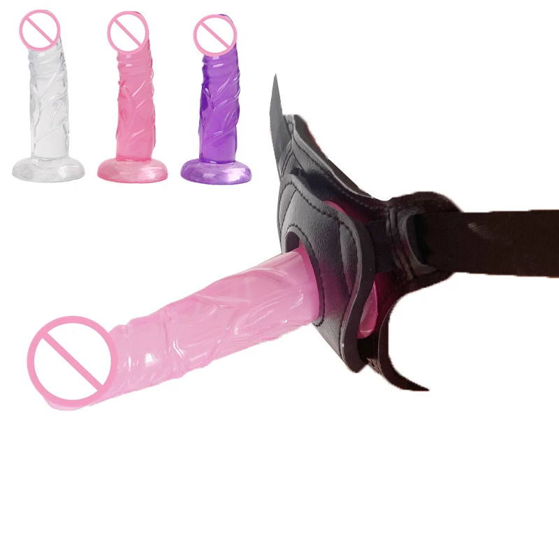 Sex Toys Men's Strap-on Realistic Penis Dildo Pants Sex Toys For Women Men WomenGay Strapon Harness Belt Adult Games Huge Adult Toys