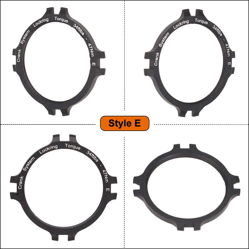 HEPPE Fahrradkurbel Kettenblatt Befestigungsring Kurbel Sicherungsring Kurbelgarnitur Kettenblatt Sicherungsring für ROTOR/Cannondale/S-Work/FSA Kurbeln – Detail 24