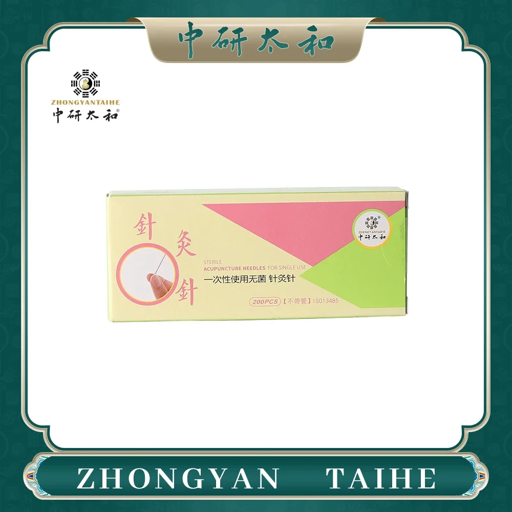 

Sterile Acupuncture ZhongYan Beauty Massage Needles New Taihe 200 / Box Disposable Without Tube Acupuncture Needle Free Shipping