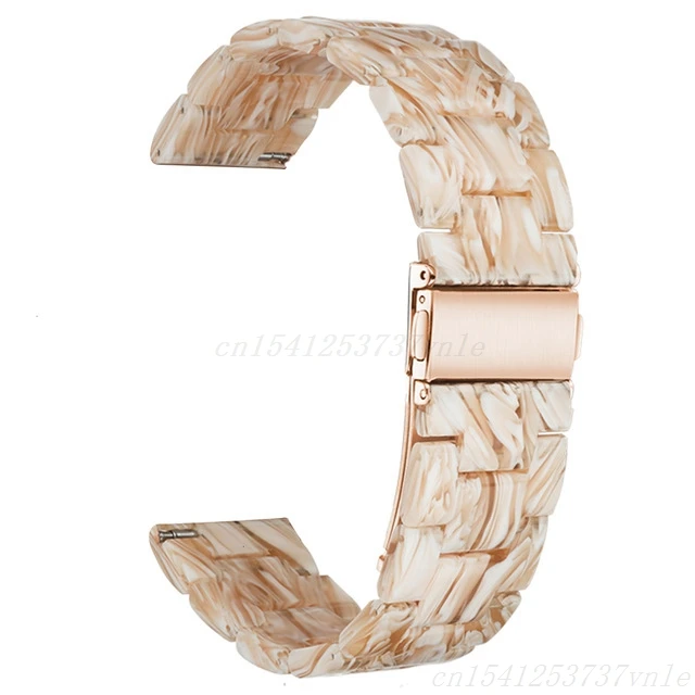 Elegant Resin Strap Bracelet for Smartwatch - Premium Watch Accessory