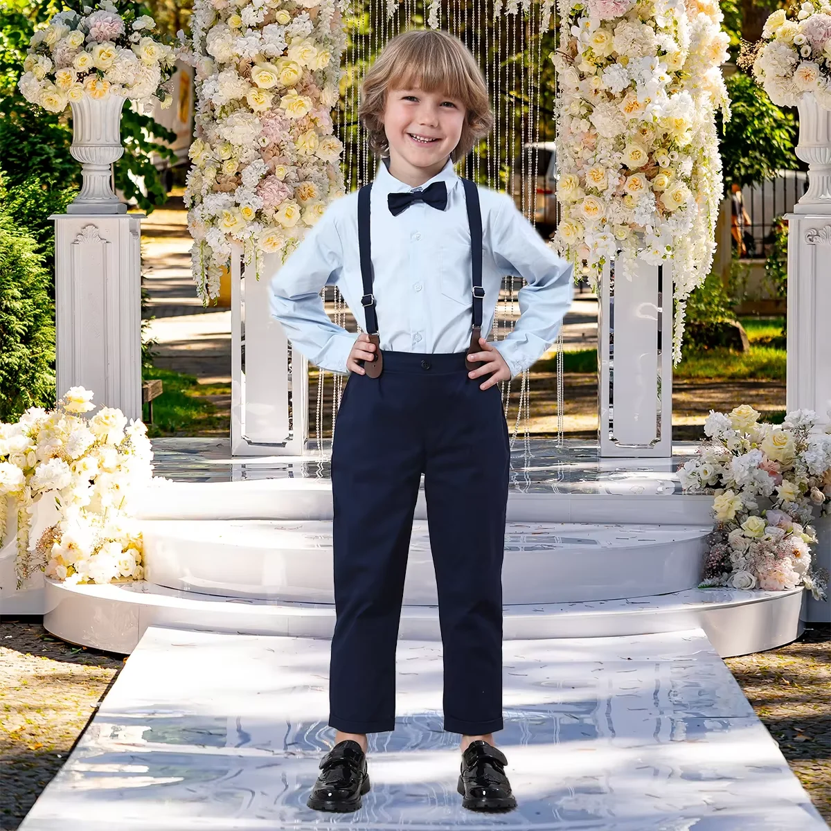 Toddler Boy Outfits Baby Wedding Suit Infant Birthday Party Gift