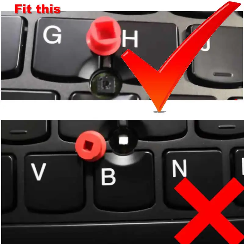 5 Trackpoints Tappo Rosso Per Ibm Thinkpad X250 T480 X240 T540 R400 T60 X220S L430 L420 E420 E440 W540 T450 E575 T410 T420