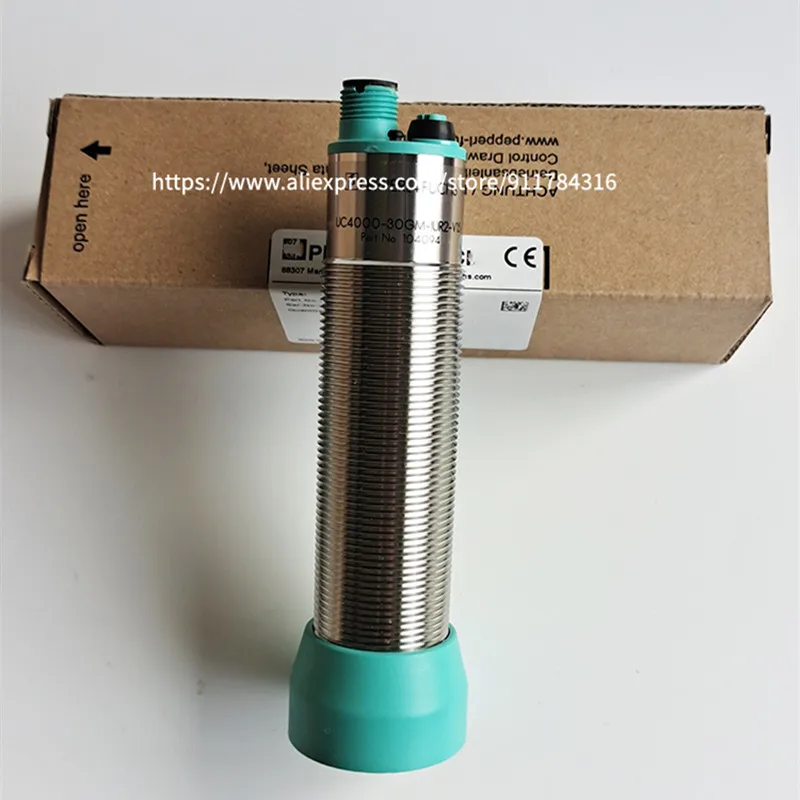 New High Pepperl + Fuchs Ultrasonic sensor UC4000-30GM-IUR2-V15