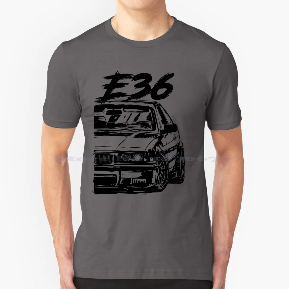 E36 Dirty Style T Shirt 100% Cotone Tee E36 Appassionato E36 Lover E36 Tuning Motore Bavarese Funziona Bimmer E36 Bimmer Appassionato