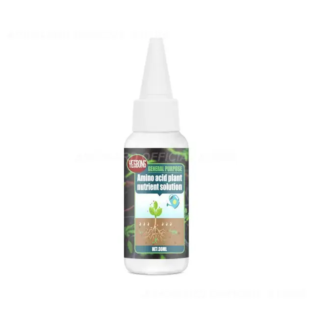 30 Ml -Es Aminosav Növényi Tápanyag -Oldat Műtrágya Táplálkozás És Elősegíti Az Elárulási Mag Szerves Gyökérzetű Műtrágyát - Image 6