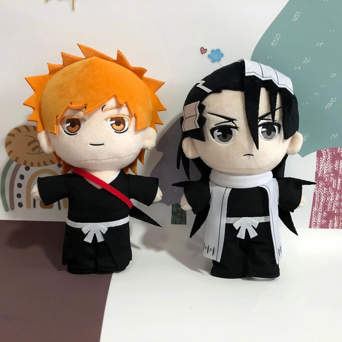 20cm Anime BLEACH Kuchiki Byakuya Kurosaki ichigo Cosplay Cartoon Props Accessories Adult Children Christmas Gifts bleach accessories sword12cm metal keychain model kurosaki ichigo tensa zangetsu zanpakuto weapon samurai katana sword anime toy