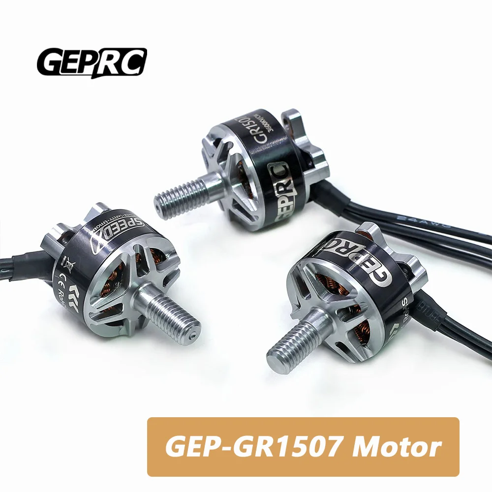 

GEPRC GEP GR1507 2800/3200/3600/4200KV Motor Suitable For DIY RC FPV Quadcopter Freestyle Racing Series Drone Accessories Parts