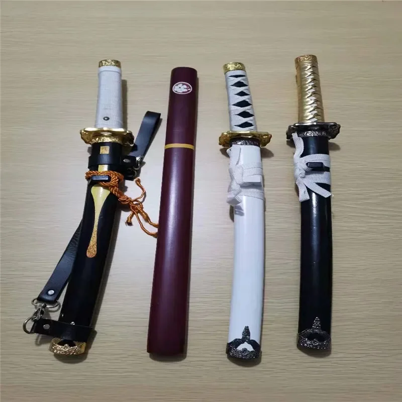 Cosplay Gokotai Wood Sword Katana Role Playing Hirano Toushirou Wood Prop Midare Toushirou Weapon Model 55cm