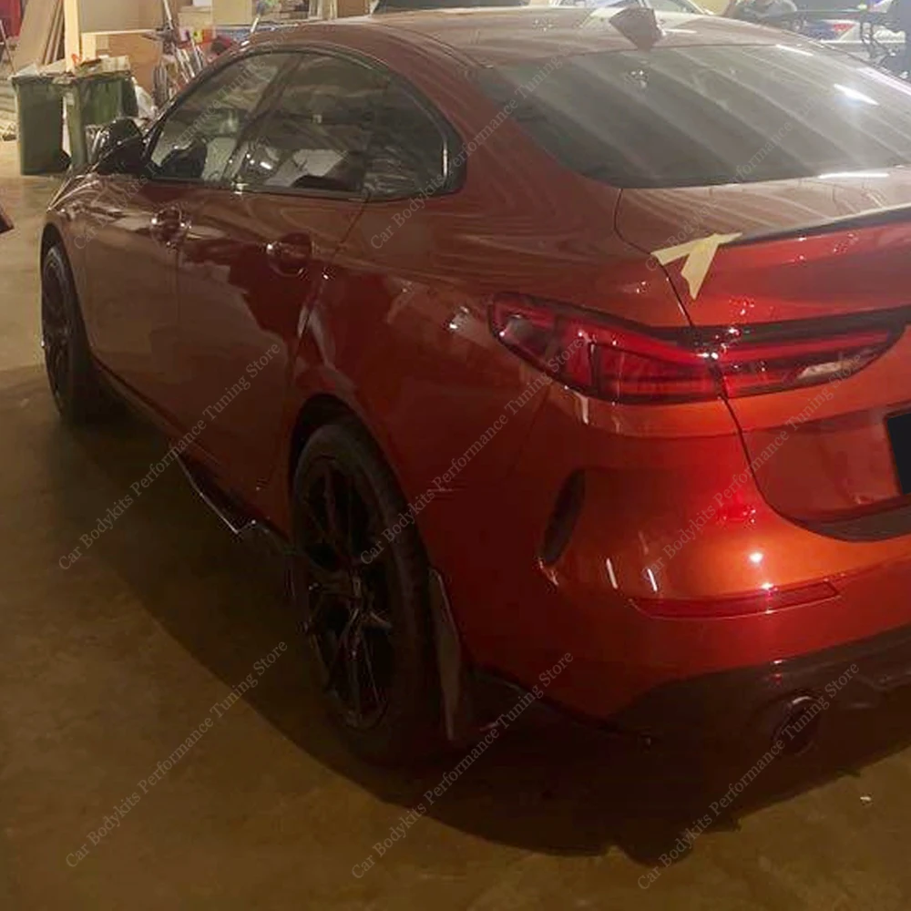 사이드 스커트 확장 로커 패널 BMW F44 216d 218i 218d 220i 220d M235i 4 도어 2020-2024 바디 키트 튜닝 용 립 스플리터