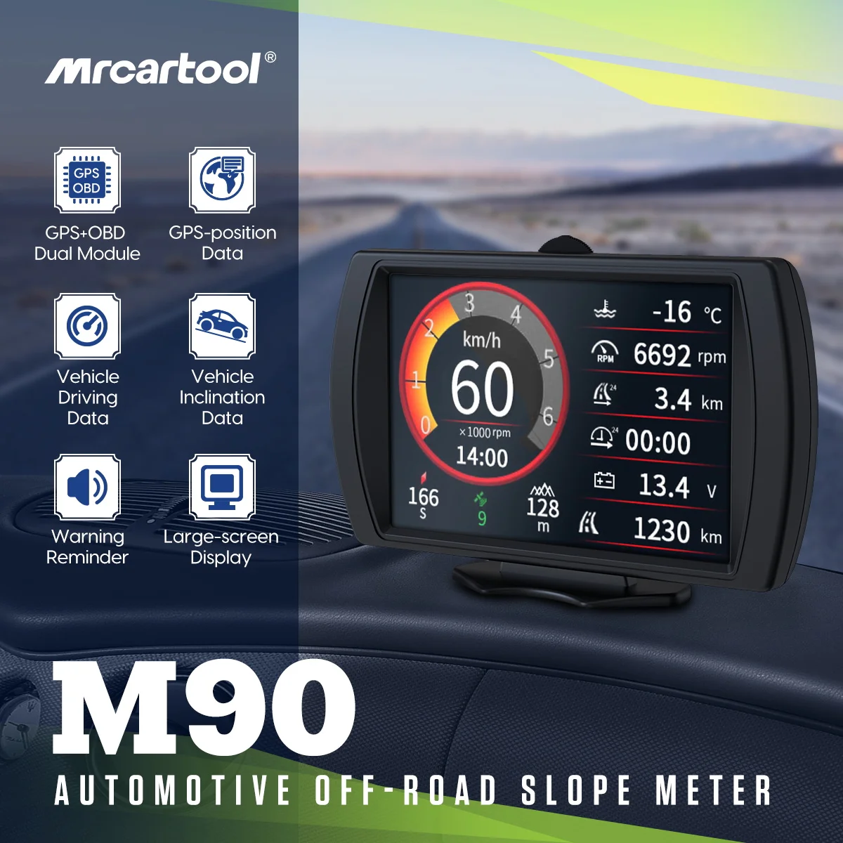 MRCARTOOL   Ʈ , ڵ   ÷, GPS ħ, OBD  跮, M90