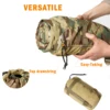 Bivy Cover Sack for Military Army Modular Sleeping System, Waterproof Outer Shell for Sleeping Bag, Minimalist Stealth Shelter 5