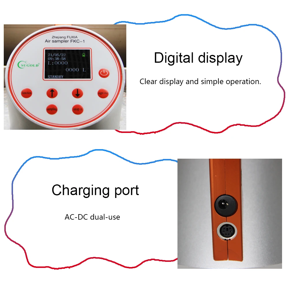 Рисунок 6 - Объемный бактериальный пробоотборник