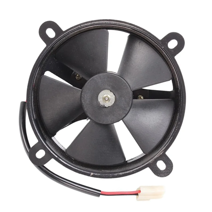 Motorcycle Electric Cooling Radiator Fan 12V 6" Universal For Honda Magna Hornet 250 CB400 VTEC Steed VLX400 VFR400 NC30 motorcycle cooling fan