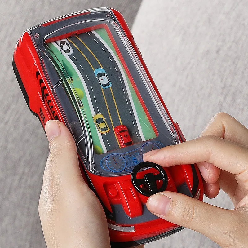 Children Car Adventure Table Games Toy Two Person Car Competition Interactive Party Games Handheld Gaming Console Toys for Kids 5