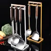 Nordic Style Spatula and Spoon Hanging Rack Kitchen Utensil Rack Six Hook Spatula and Spoon 4