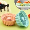 12PCS Silicone Cake Mold Food Grade Baking Cake Baking Mold Kitchen Cooking Bakeware Making Diy Cake Baking Tool For Cakes 2
