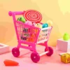 Simulation Shopping Cart Boy Toys Supermarket for Toddler Truck Grocery Carts Plastic Abs Kids Children 3