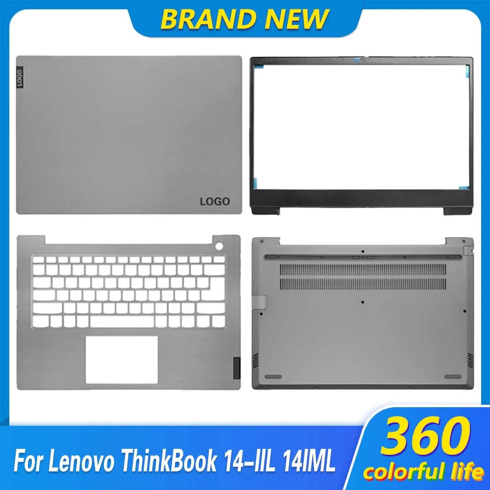 Lenovo ThinkBook 14 IIL 14 IWL 14 IML LCD 후면 커버, 전면 베젤 팜레스트 하단 케이스, 상단 상단 커버, 노트북 케이스, 신제품