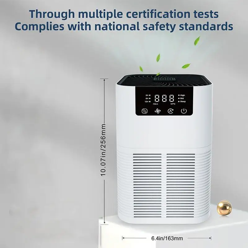 Desktop Air Purifier with Negative Ions for Formaldehyde Removal