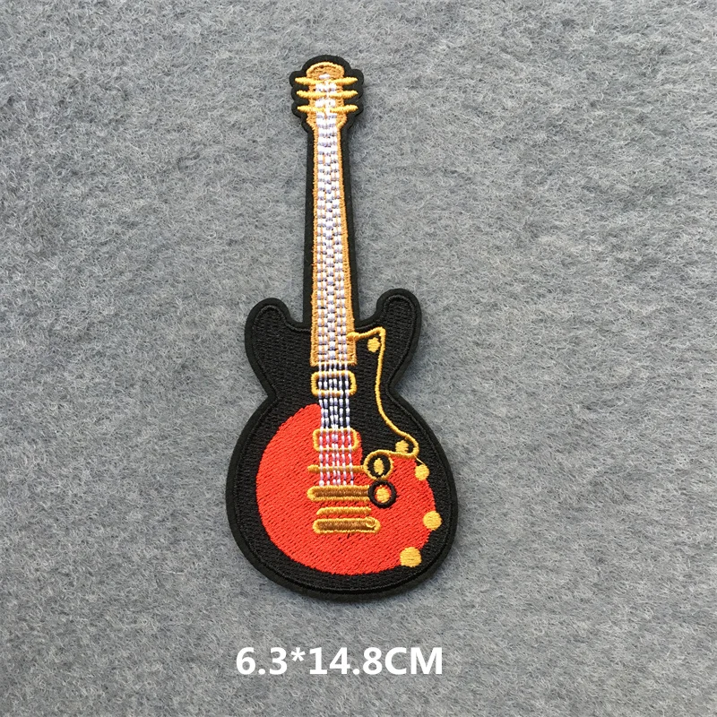Embroidery patches MUSIC BAND Embroidered Patches Clothes Stickers DIY Ironing Appliques For Clothing Jacket Jeans Rock Stripes