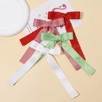 Baby Accessories For Newborn Toddler Kids Baby Girl Boy Hairclip Solid Ribbon Bow Hair Clips Exquisite Handmade Hair Accessories 1