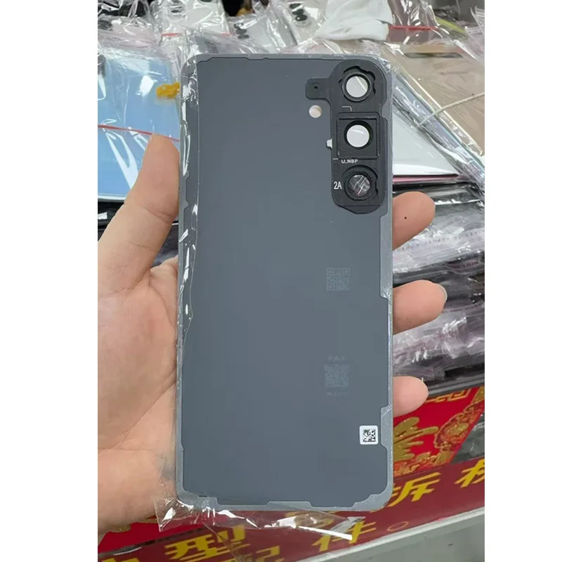 삼성 S25 SM-S931B/ S25+ SM-S936B / S25 울트라 SM-S938B용 AMOLED 결함 후면 커버 + 카메라 렌즈 후면 도어 유리 패널