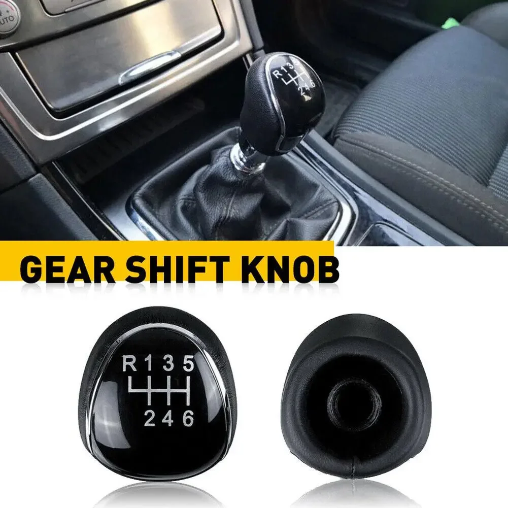 

6 Speed Gear Shift Knob for FORD Mondeo For Mk4 S-Max C-Max Focus ForMk2 Kuga Leather Shifter Lever Arm Headball Car Accessories