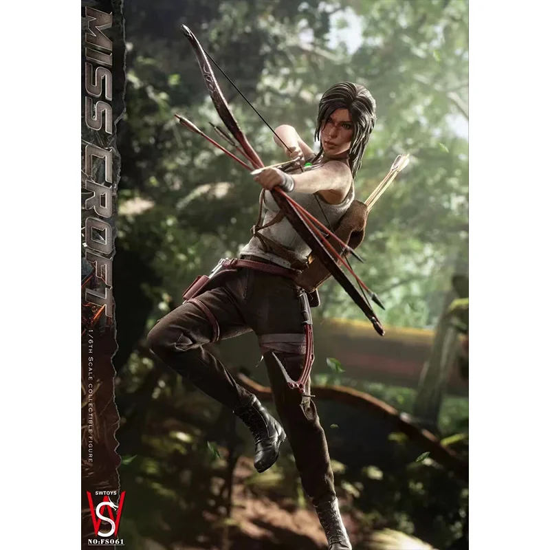 その他 SWTOYS 1/6 MISS CROFT  FS061 In Stock SWtoys FS061 1/6 MISS CROFT Lara Action Figure Model