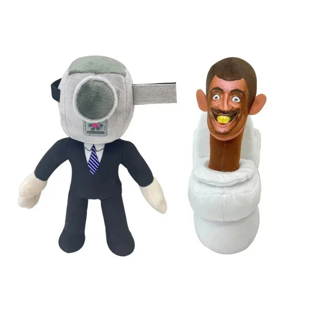 1-13pcs Skibidi Toilet Plush Toys Skibidi Toilet Soft Toy TV Man Speaker  Man Camera Man Game Doll Dop Dop Yes Yes Stuffed Pillow - AliExpress