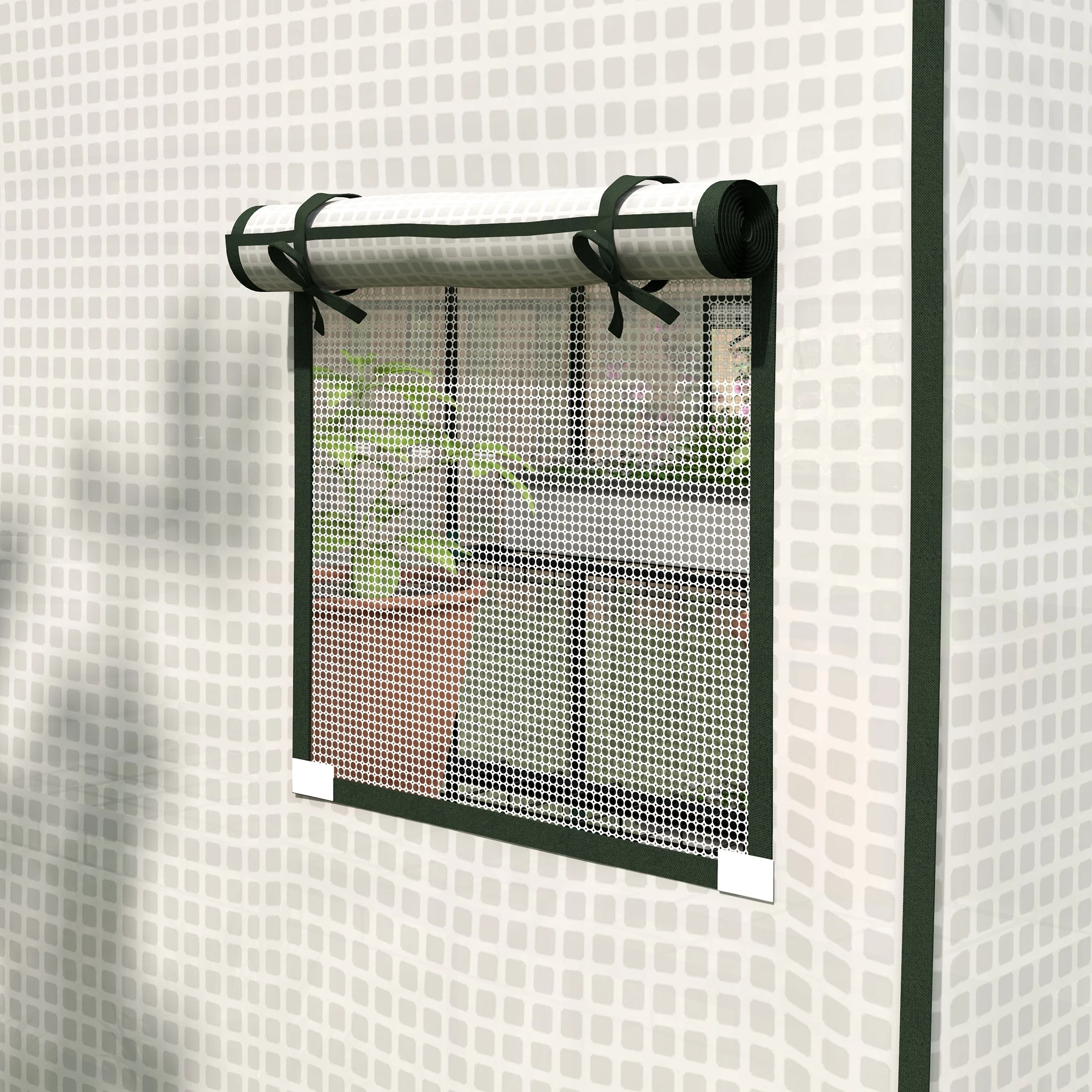 Ersatz-Gewächshausfolie mit UV-Schutz, Seitenfenster, Rolltor, Ersatzabdeckung, PE-Folie für Tomatenhaus, Gewächshaus – Detail 8