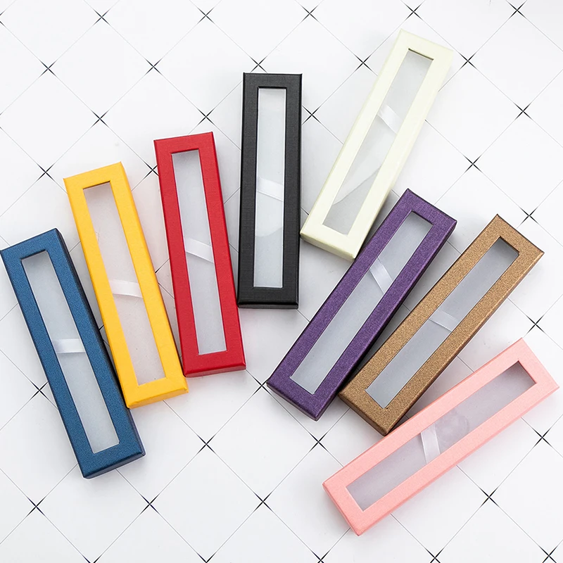 

1pcs Pen Box Paper Box Jewelry Gift Pen Box Heaven And Earth Cover Gift Box Stationery Creative School Supplies Pencil Case