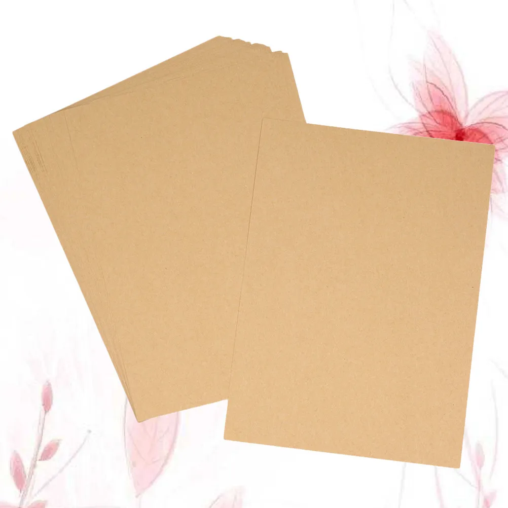 100매 A3 솔리드 크라프트지 100G 선물 포장, 스크랩북킹, 스탬핑, 핸드메이드 프로젝트에 이상적 A3 크라프트지