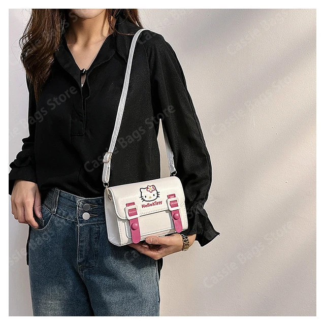 Hello Kitty Crossbody Bag For Women Kawaii Messenger Bag Travel 3d Shoulder  Bag Small Purse Phone Bag 12cm and 20cm - AliExpress