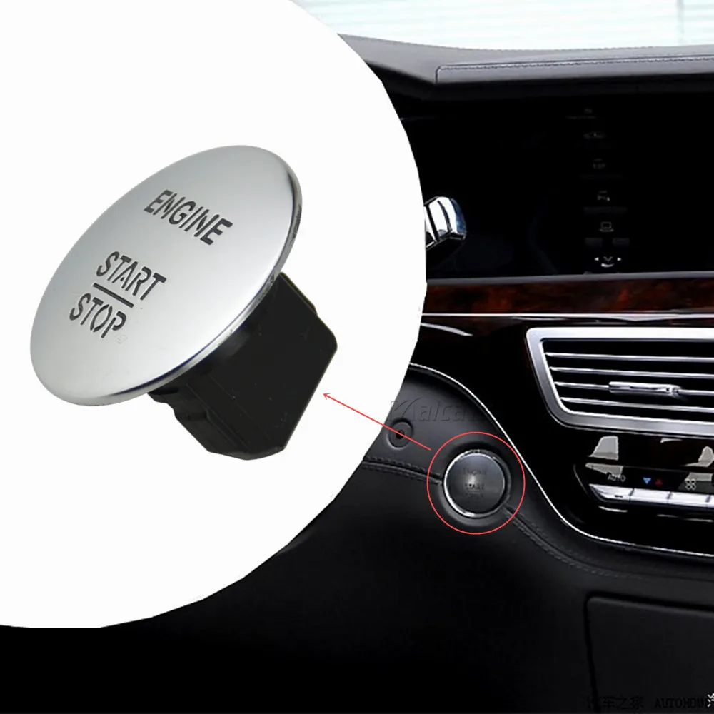 Bot&oacute;n Encendido Mercedes Benz Push Start Button Engine | Meses Sin Inter&eacute;s