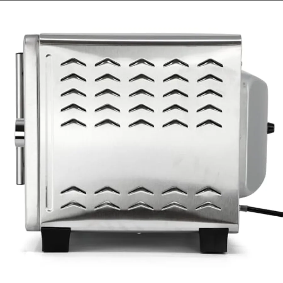 26.4 Quart French Door Multi-Function Stainless Steel Electric Toaster Oven with Temperature Timer Control and Broil Bake Toast